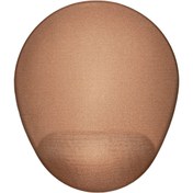Resim MAĞAZA DEPOM Kahverengi Mouse Pad Bilek Destekli 