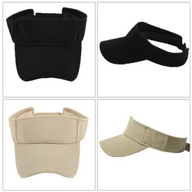 Resim Unisex Uv Koruyucu Sporcu Plaj Vizör Şapka 2 Li Set (547423580) 