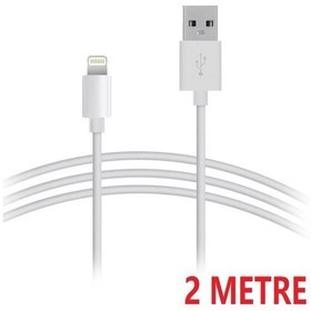 Resim 2 Metre Apple Uyumlu iPhone Lightning Data & Şarj Kablosu 