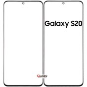 Resim Samsung Uyumlu Galaxy S20 Dokunmatik Okalı Ön Cam Lens Kalit 