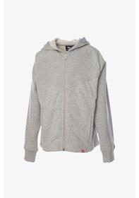 Resim Hummel Hmleluf Zıp Hoodıe Fermuarlı Hoodıe Çocuk Çeket Gri 