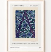 Resim Oryantal Çiçek, Poster 
