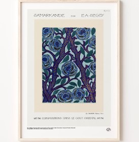 Resim Oryantal Çiçek, Poster 