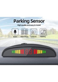 Resim Kgn Park Sensörü Led Göstergeli Siyah 