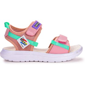 Resim Kiko Kids Cırtlı Yürüyüş Kız\u002FErkek Çocuk Sandalet 200 