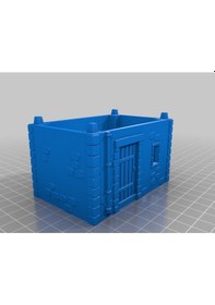 Resim Opencart Küçük Taş Normandiya Kulübesi - Masa Üstü Savaş Ww2 Terrain 15mm 20mm 28mm Minyatür 3d Baskılı Model Cıvata Eylemi Sadece Plastik Aparattır 