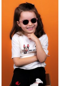 Resim Yeni-unisex 1-5 Yaş Polarize Pembe Çocuk Güneş Gözlüğü Pembe 