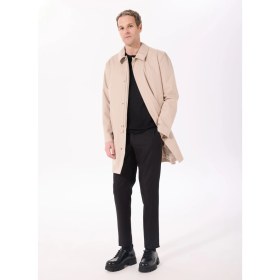 Resim Hackett Bej Erkek Trençkot HM403171 