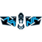 Resim Gp Kompozit Cf Moto 250 Nk 2018-2021 Uyumlu Tank Pad Turkuaz (522066632) 