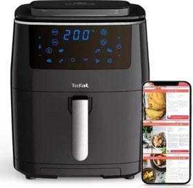 Resim Tefal Fw2018 Easy Fry & Grill & Steam+ Yağsız Fritöz Airfryer, Kızartma & Izgara & Buharlı Pişirme 