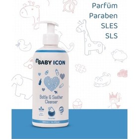 Resim Emzik Biberon Oyuncak Temizleyici 500 Ml Doğal Portakal Yağlı Vegan Kimyasal Içermez 