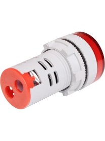 Resim Intercom AD22-22V-DC 22 mm Dijital Voltmetre 5-60V Dc Kırmızı 