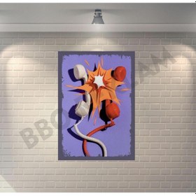 Resim Telefon Retro Ahşap Poster 