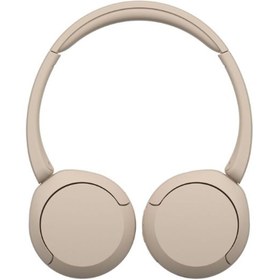 Resim Sony WH-CH520 Kablosuz Kulaklıklar | 50 Saat Pil Ömrü ve Hızlı Şarj | DSEE Teknolojisi | Bej 