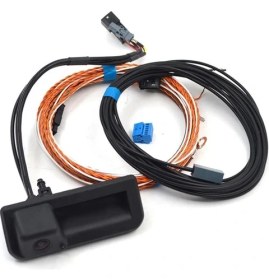 Resim Ufly 8W8827566E Geri Görüş Kamerası Dikiz ve Bagaj Kolu Kamerası Kılavuz Kablo Demeti Dahil 