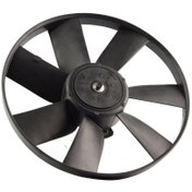 Resim Volkswagen Audi 1979 Sonrası Fan Motoru Davlumbazsız 305 Mm 3 Fiş 7 Kanat 