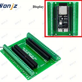 Resim Yüksek kaliteli ESP32-S3 44-pin mor genişletme kartı, ESP32-S3-DevKitC genişletme kartı, DIY proje geliştirme ve öğrenme için son derece pratik bir aksesuar. Robotik bileşenler ve akıllı araç komponentleri olarak da uygundur 
