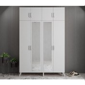 Resim Açelya Portmanto Vestiyer Beyaz M8- 180 cm 