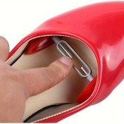 Resim 1 Çift Ayarlanabilir Yüksek Topuklu Ayakkabı Genişleticiler - Kadınlar için Dayanıklı Plastik Ayakkabı Şekillendirici ve Genişletici 