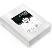Resim 100 Adet Tırtıklı Vakum Makinesi Poşeti Torbası (Seçenekli) (20X25CM) 
