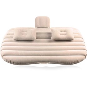 Resim Piranha Araç İçi Havalı Şişme Yatak Krem 