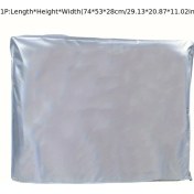 Resim Chuangyinshop 1p Isı Yalıtımlı Gümüş Klimalı Dış Ünite Kılıfı Koruma Temizlik Torbası 