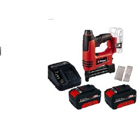 Resim Einhell Te-cn 18 Li 18v 2x 4,0 Ah Li-ion Çift Akülü Çivi Ve Zımba Çakma Makinesi 