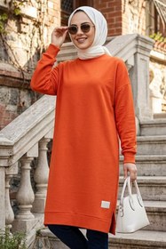 Resim Neva Style Açık Kırmızı Tesettür Tunik 30645AK 