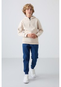 Resim Tommylife Tommy Life Parlament Pamuklu Kalın İçi Tüylü Yumuşak Dokulu Standart Fit Nakışlı Erkek Çocuk Eşofman Alt - 112 Parlament 