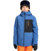 Resim Quiksilver Side Hit Solid Youth Jk Erkek Çocuk Mavi Snowboard Ceketi 