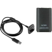 Resim Beboncool Knt-01 4800 mah Xbox 360 Joystick Kol Batarya Şarj Kablosu 