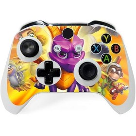 Resim Aircraft Jzcat Xbox One S X Gamepad Çıkartmaları Yapıştırıcı Olmadan Yapıştırması Kolay-9 