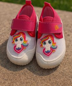 Resim gigigiyim Hello Milona Baskılı Kız Çocuk Panduf Pembe 