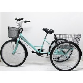 Resim Dorello 3 Tekerli 26 Jant Kargo Bisikleti Yeşil 