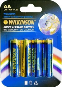 Resim Wilkinson LR6 AM-3 Süper Alkalin AA Kalem Pil 4'lü 