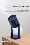 Resim welcomein 360 Derece Dönebilen USB Şarjlı Hava Nemlendirici Buhar Makinesi 