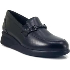 Resim King Paolo 5149 Ortopedik Dolgu Taban Kadın Deri Ayakkabı 