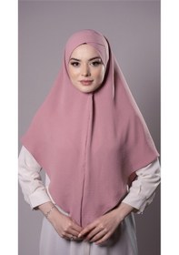 Resim Hürrem Bone Gül Kurusu Pratik Hazır Geçmeli Tesettür Eşarp Aerobin Kumaş Çapraz Hijab 2307 18 