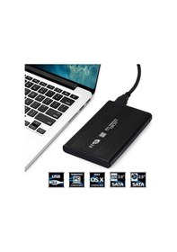 Resim 2.5 Inç Usb 3.0 Sata Harddisk Hdd Kutusu 5 Gbps + Kılıf - Siyah 