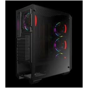 Resim VENTO VG10F 550W 80 Plus Temperli Cam Atx Kasa 