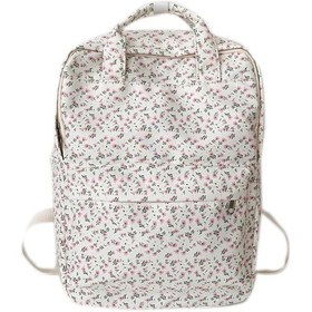 Resim "rahat Çiçek Baskılar Kadın Sırt Çantası Kız Okul Çantalarını Büyük Kapasiteli Gökyüzü Mavi İspanya Gökyüzü Mavi 