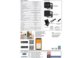 Resim Alarko By Cosa Wi-Fi Erişimli Akıllı Kombi Termostadı 