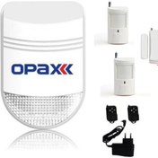 Resim Opax Kablosuz Alarm 3'Lü Set 