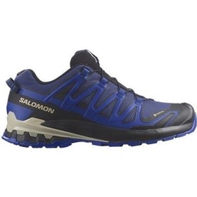 Resim Salomon Xa Pro 3d V9 Gtx Erkek Outdoor Ayakkabı L47270300-blue Print/surf The Web/lapis Blue Koyu Mavi - Siyah 