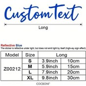 Resim Sunshine022 Reflektif Mavi Vinil Çıkartma 3lü Paket Dayanıklı Yapışkanlı Uv Koruma Motorsiklet Araç 