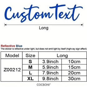 Resim Sunshine022 Reflektif Mavi Vinil Çıkartma 3lü Paket Dayanıklı Yapışkanlı Uv Koruma Motorsiklet Araç 