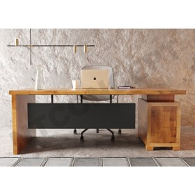 Resim NT Concept Masif Ağaç Ofis Ve Çalışma Masası(75cm-140cm) 