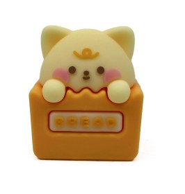 Resim Pupu Bakery 3d Silikon Renkli Kalemtıraş Jiggly Puff 