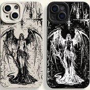 Resim Angel Wings Soft Şükran Günü, Yeni Yıl, Sevgililer Günü, Mezuniyet Törenleri ve Düğün Hediyeleri için Uygun for iphone 16, 15, 14, 13, 12, 11 Plus Pro Max. 