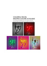 Resim Ebitda West Biking Alüminyum İçecek Şişesi Tutucu - Kırmızı/siyah Degrade Renkli Çok Renkli 